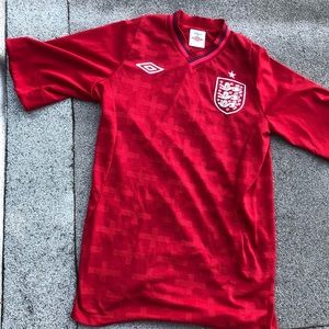 Umbro England soccer jersey
